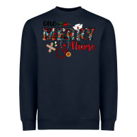 Navy one merry nurse western Heavyweight Sweatshirt - RanaPortraitStore