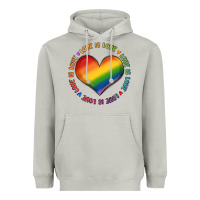Moon Dust love is love Heavyweight Hoodie - MaliasSmallBusiness