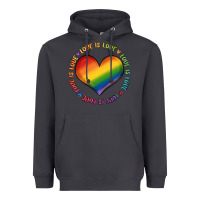 Smoke love is love Heavyweight Hoodie - MaliasSmallBusiness