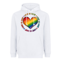 White love is love Heavyweight Hoodie - MaliasSmallBusiness