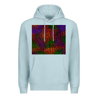 Blue Mist halloween leopard Premium Hoodie - BundleAndBundleShop