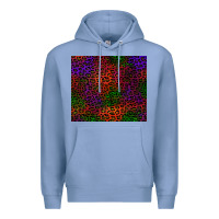 Colony Blue halloween leopard Premium Hoodie - BundleAndBundleShop
