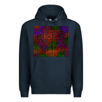Navy halloween leopard Premium Hoodie - BundleAndBundleShop