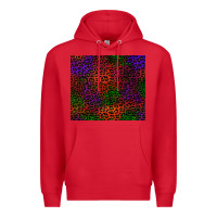Red halloween leopard Premium Hoodie - BundleAndBundleShop