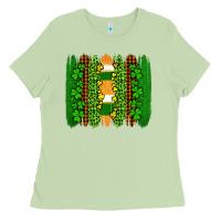 Matcha st patricks  brushstrokes Ladies Tee - AdoDesignShop