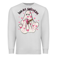 Dove Grey boo jee valentine Premium Sweatshirt - MaliasSmallBusiness