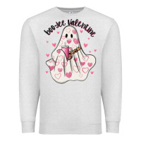 Oatmeal Heather boo jee valentine Premium Sweatshirt - MaliasSmallBusiness