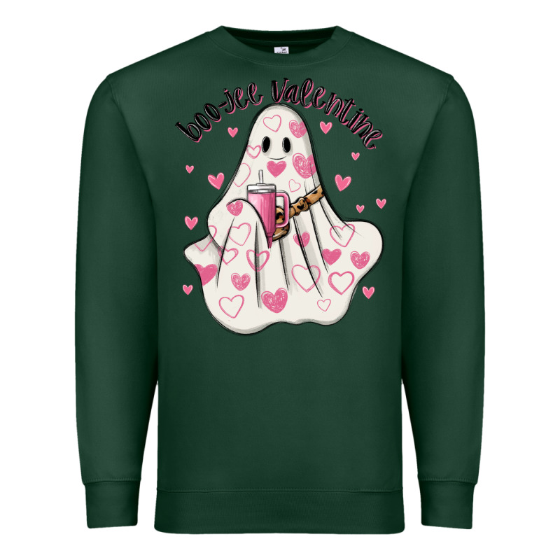 Boo Jee Valentine Premium Sweatshirt by MaliasSmallBusiness | Teevron