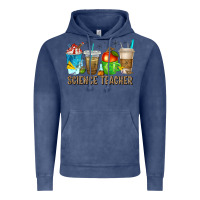 Vintage Denim science teacher coffee cups Vintage Hoodie - texasbilliewilder