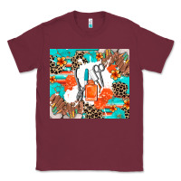 Burgundy nail artist Classic Tee - AdoDesignShop