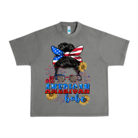 Tornado All American Babe 4th of July Urban Heavy Tee - CowGirlArtShop