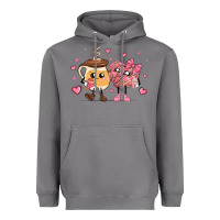 Storm valentines  day conchas and cafecito Heavyweight Hoodie - MaliasSmallBusiness