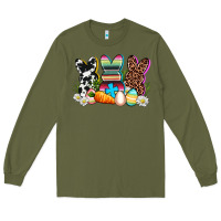 Army Green western rabbits Long Sleeve Tee - AdoDesignShop