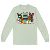 Matcha western rabbits Long Sleeve Tee - AdoDesignShop