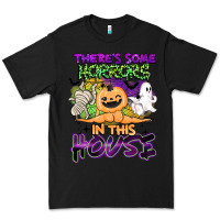 Black theres some horrors in this house Premium Tee - BarkalooDesign