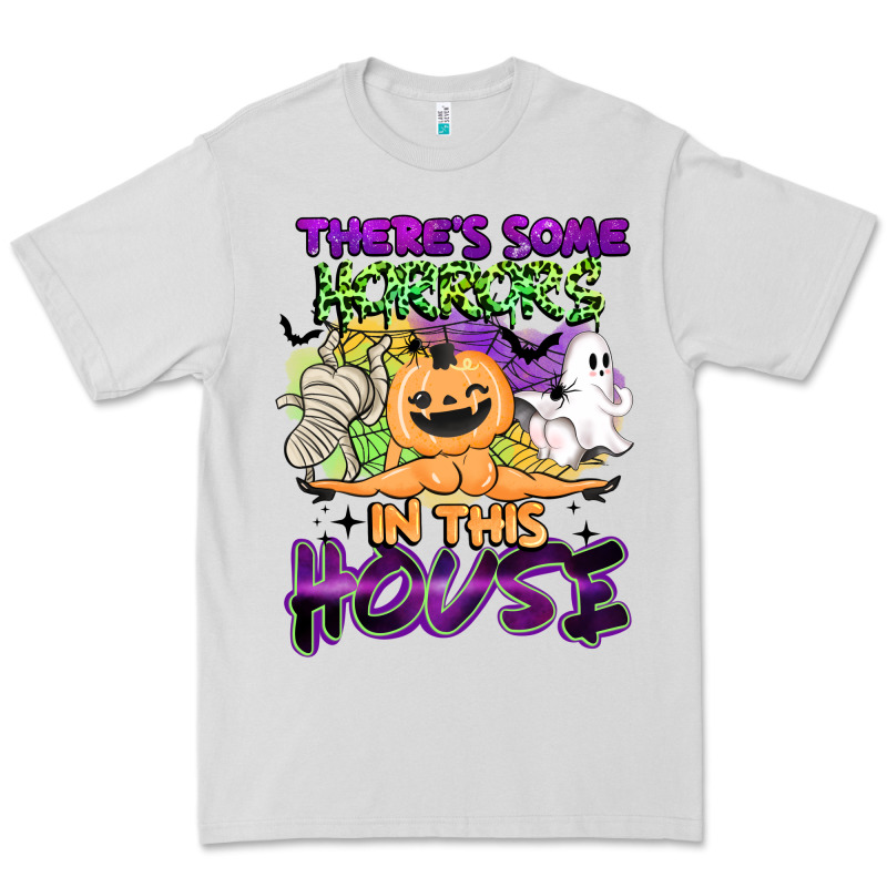 Theres Some Horrors In This House Premium Tee by BarkalooDesign | Teevron