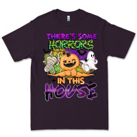Plum theres some horrors in this house Premium Tee - BarkalooDesign