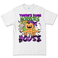 White theres some horrors in this house Premium Tee - BarkalooDesign