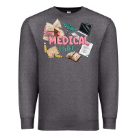 Charcoal Heather medical codler Premium Sweatshirt - MaliasSmallBusiness
