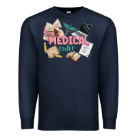 Navy medical codler Premium Sweatshirt - MaliasSmallBusiness