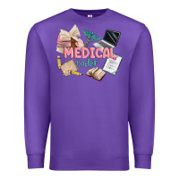 Purple medical codler Premium Sweatshirt - MaliasSmallBusiness