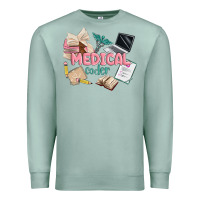 Seafoam medical codler Premium Sweatshirt - MaliasSmallBusiness