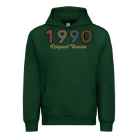 Forest Green Womens 30 Years Old 1990 Urban Hoodie - Bettercallsaul