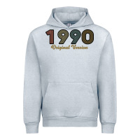 Heather Grey Womens 30 Years Old 1990 Urban Hoodie - Bettercallsaul