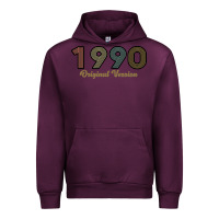 Mauve Wine Womens 30 Years Old 1990 Urban Hoodie - Bettercallsaul