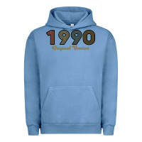 Pigment Pebble Blue Womens 30 Years Old 1990 Urban Hoodie - Bettercallsaul