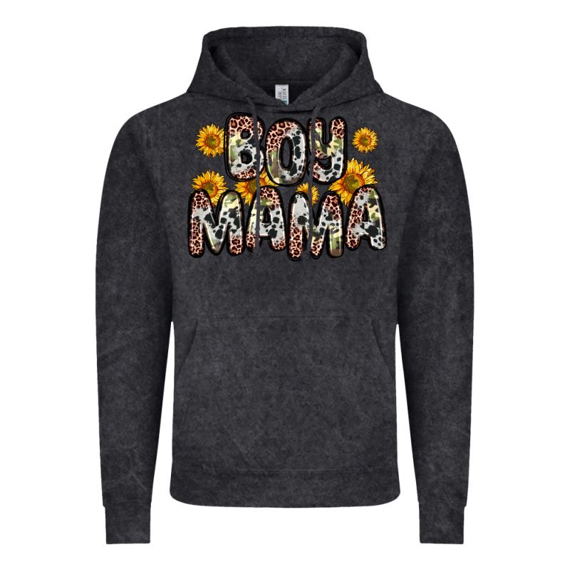 Boy Mama Vintage Hoodie by Zillion Design Studio | Teevron