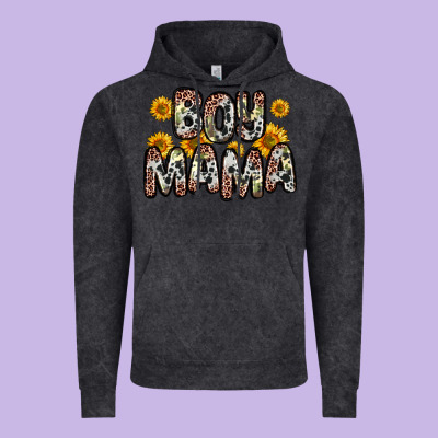 Boy Mama Vintage Hoodie Designed By Zillion Design Studio