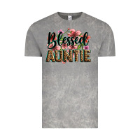 Cloud Rock flowers blessed auntie Vintage Tee - Zillion Design Studio