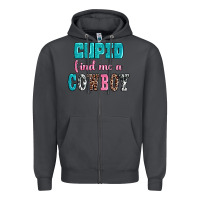 Smoke cupid find me a cowboy Zipper Hoodie - AdoDesignShop