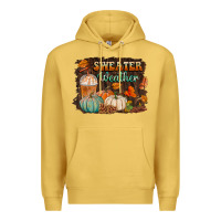 Antique Gold sweater weather Premium Hoodie - BundleAndBundleShop