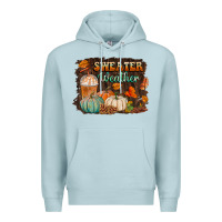 Blue Mist sweater weather Premium Hoodie - BundleAndBundleShop