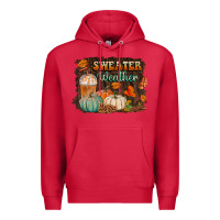 Cardinal sweater weather Premium Hoodie - BundleAndBundleShop