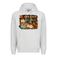 Dove Grey sweater weather Premium Hoodie - BundleAndBundleShop