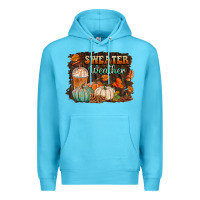 Ocean Blue sweater weather Premium Hoodie - BundleAndBundleShop