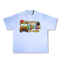 Grape Ice Student Delivery Specialist Urban Heavy Tee - CowhideDigitalArt