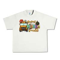 Pistachio Student Delivery Specialist Urban Heavy Tee - CowhideDigitalArt