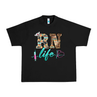 Black western nurse rn  life Urban Heavy Tee - BarkalooDesign