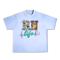 Grape Ice western nurse rn  life Urban Heavy Tee - BarkalooDesign