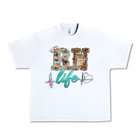 White western nurse rn  life Urban Heavy Tee - BarkalooDesign