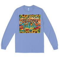 Colony Blue teacher vibes Long Sleeve Tee - JahusDesignShop