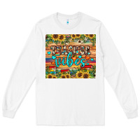 White teacher vibes Long Sleeve Tee - JahusDesignShop