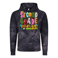 Cloud Black second grade energy Vintage Hoodie - texasbilliewilder