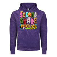 Cloud Purple second grade energy Vintage Hoodie - texasbilliewilder