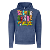 Vintage Denim second grade energy Vintage Hoodie - texasbilliewilder