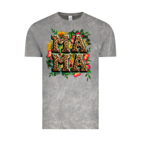 Cloud Rock floral leopard mama Vintage Tee - Zillion Design Studio